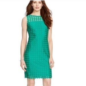 Ralph Lauren Emerald Green Cocktail dress, size 2P